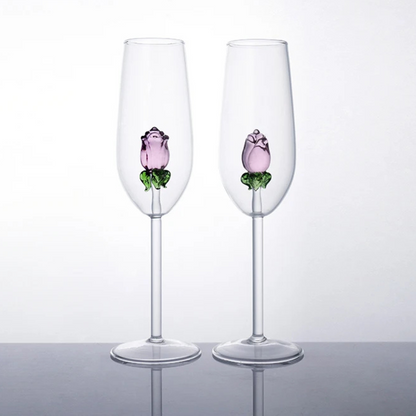 Verre à Rose™ — Élégance Eternelle